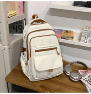 White With Brown