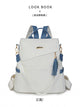 White With Blue