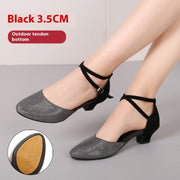 3.5cm Black Rubber Sole