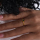 A495-Gold Beccarite Ring